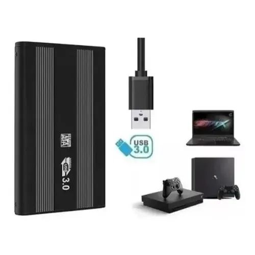 Case Hd Notebook 3.0 Suporta HD Até 2.5 Tb Com Cabo USB