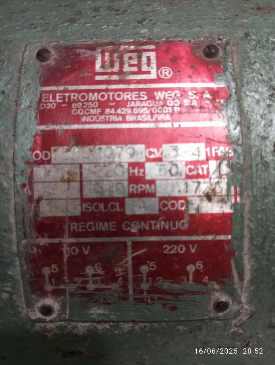 Motor Elétrico WEG
