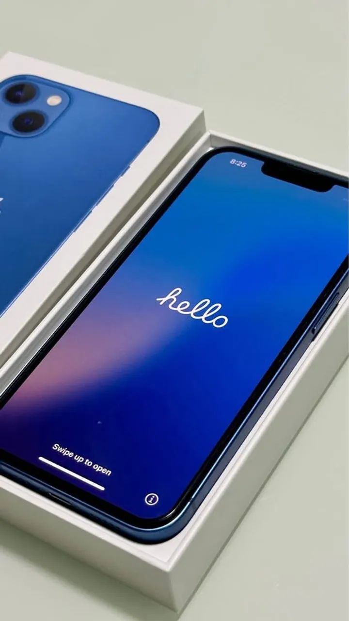 Apple iPhone 13 128GB Azul - Celulares e Smartphones - Leitão