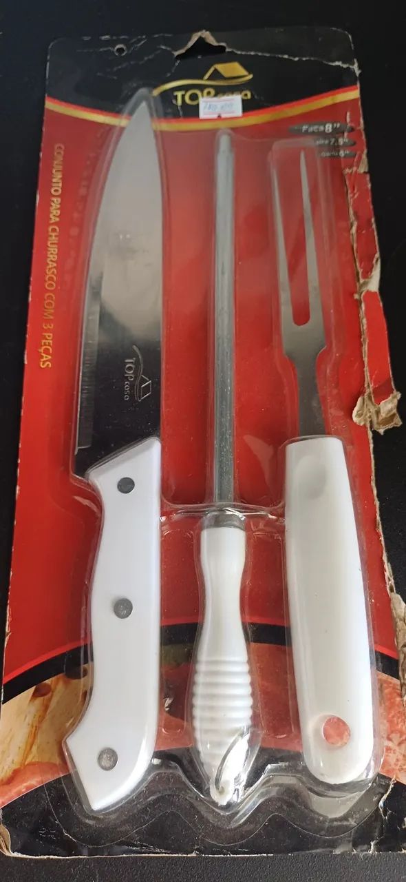 Conjunto Churrasco 3 Peças