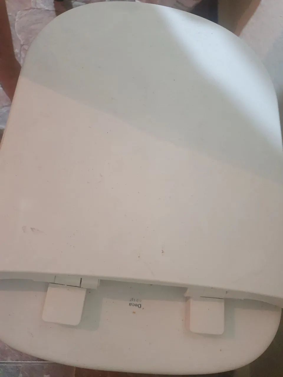 Tampa e  vaso sanitário Deca