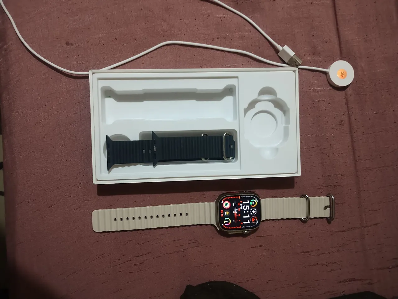 Apple Watch Ultra 9 e Pulseiras Originais
