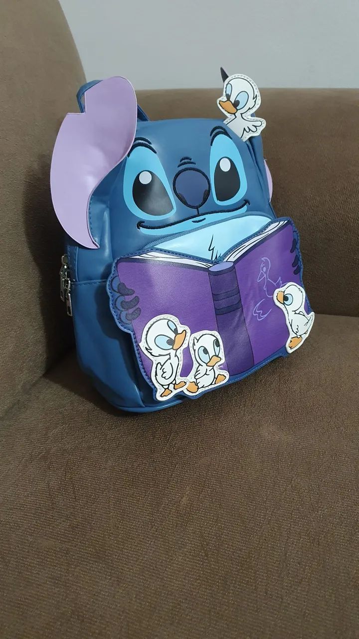 Mochila Infantil Stitch ( Nova )  - Foto 5