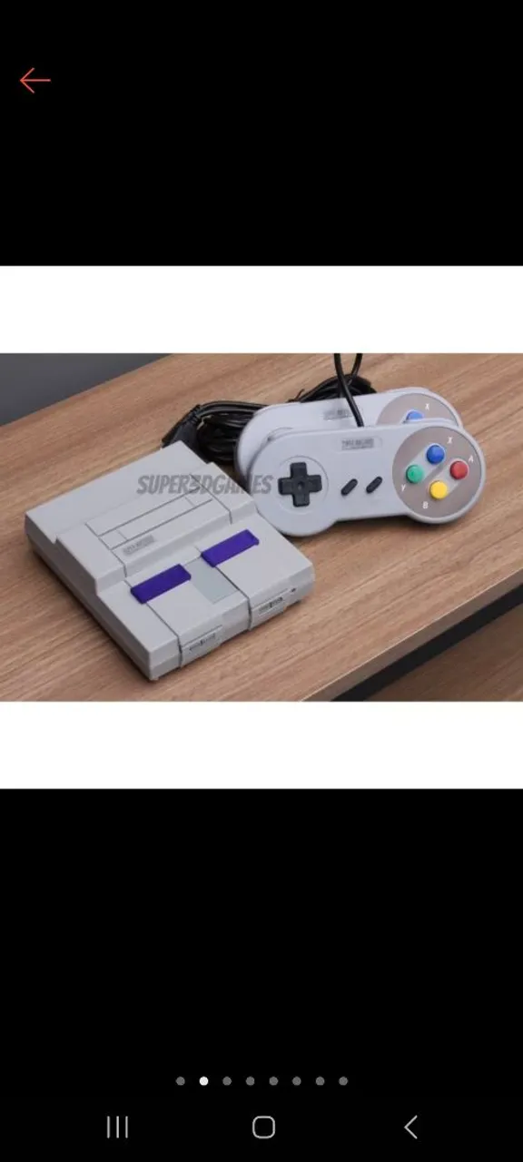 Super Nintendo SNES Retro - Console + 2 Controles