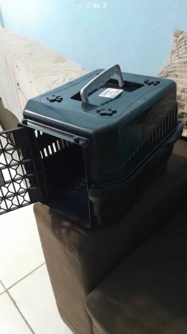 Caixa de transporte para gato filhote - Foto 2