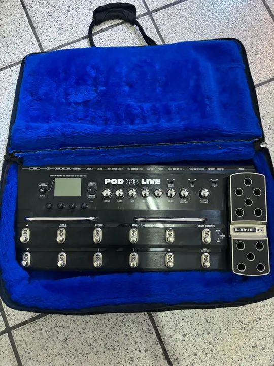 Pedaleira Pod x3 live - Line6 pedal - Foto 3