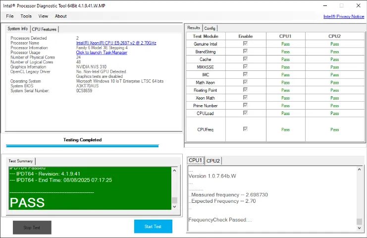 WorkStation Lenovo D30 - Dual Xeon E5-2697 V2 2.70GHz (24 Núcleos 48 Threads) - Foto 4