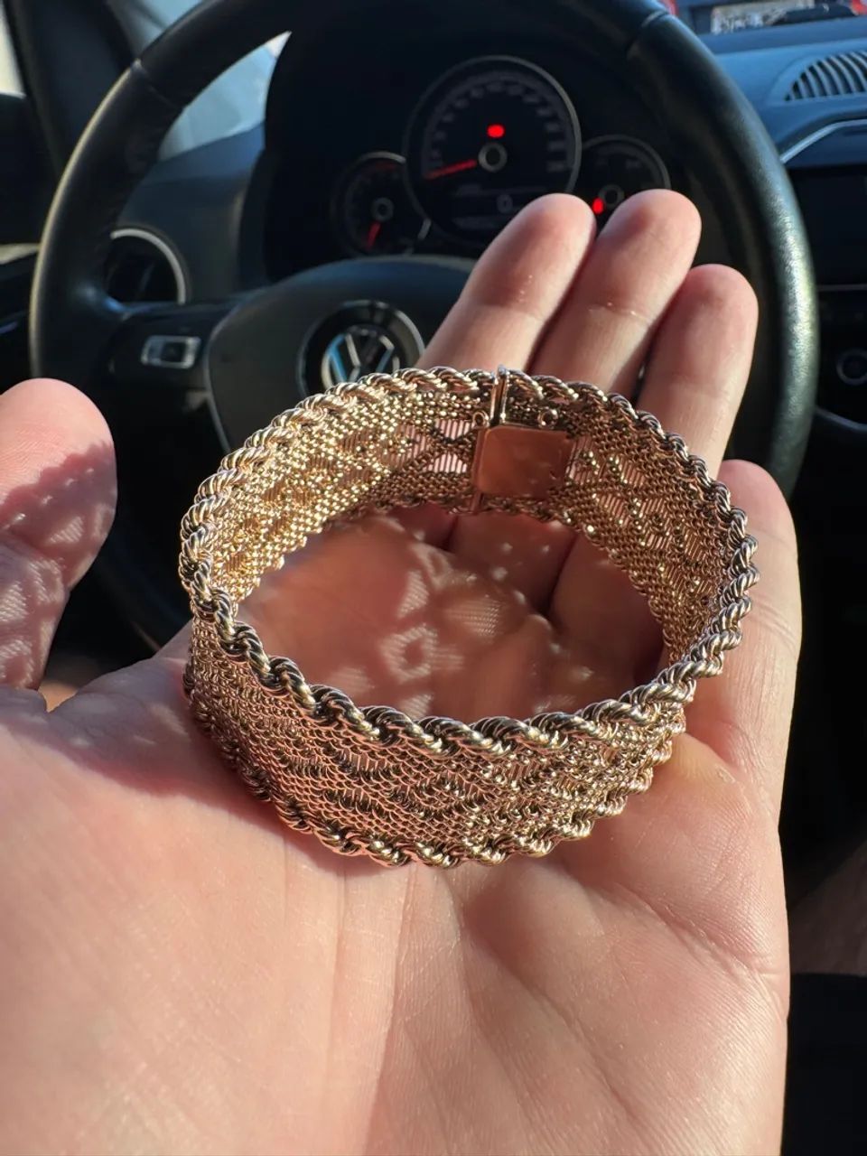 Bracelete ouro 18k - peça única e rara 