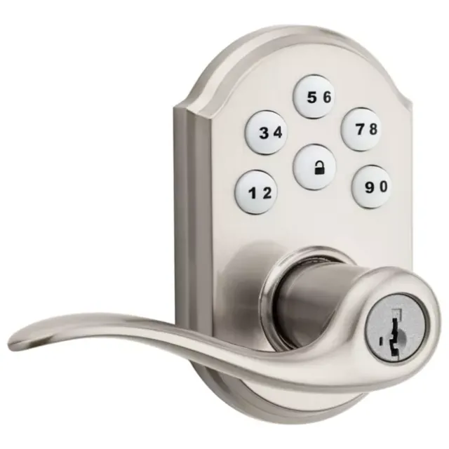 Fechadura Nova Kwikset Com Senha Ou Chaves Clássica Linda