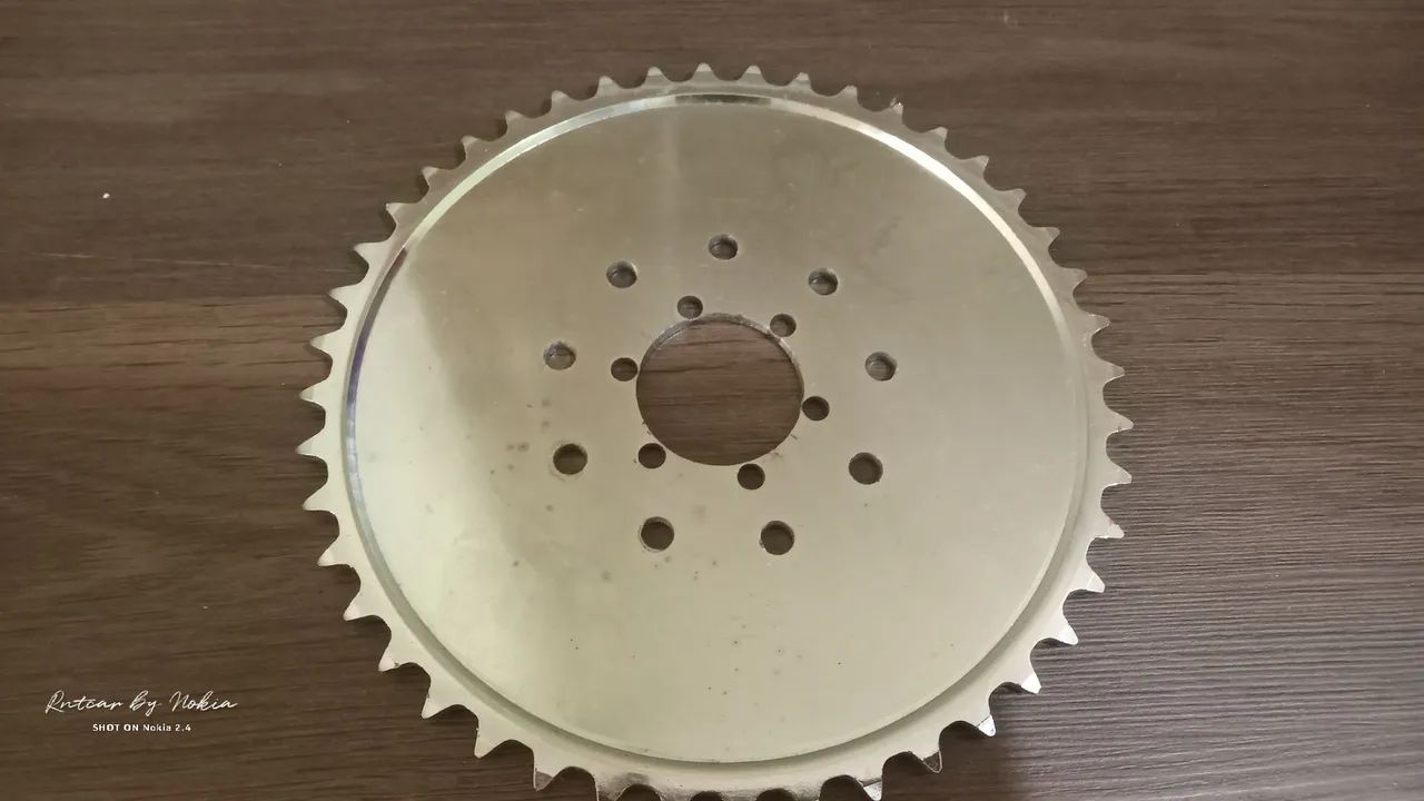 Coroa de Aço para Bicicleta motorizada