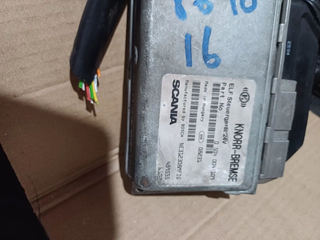 Central eletrônica KNORR-BREMSE ELF 24vpara Caminhão - Foto 4