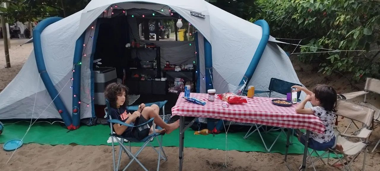 Barraca de camping Quechua Air Seconds 4.2 Fb - Foto 3