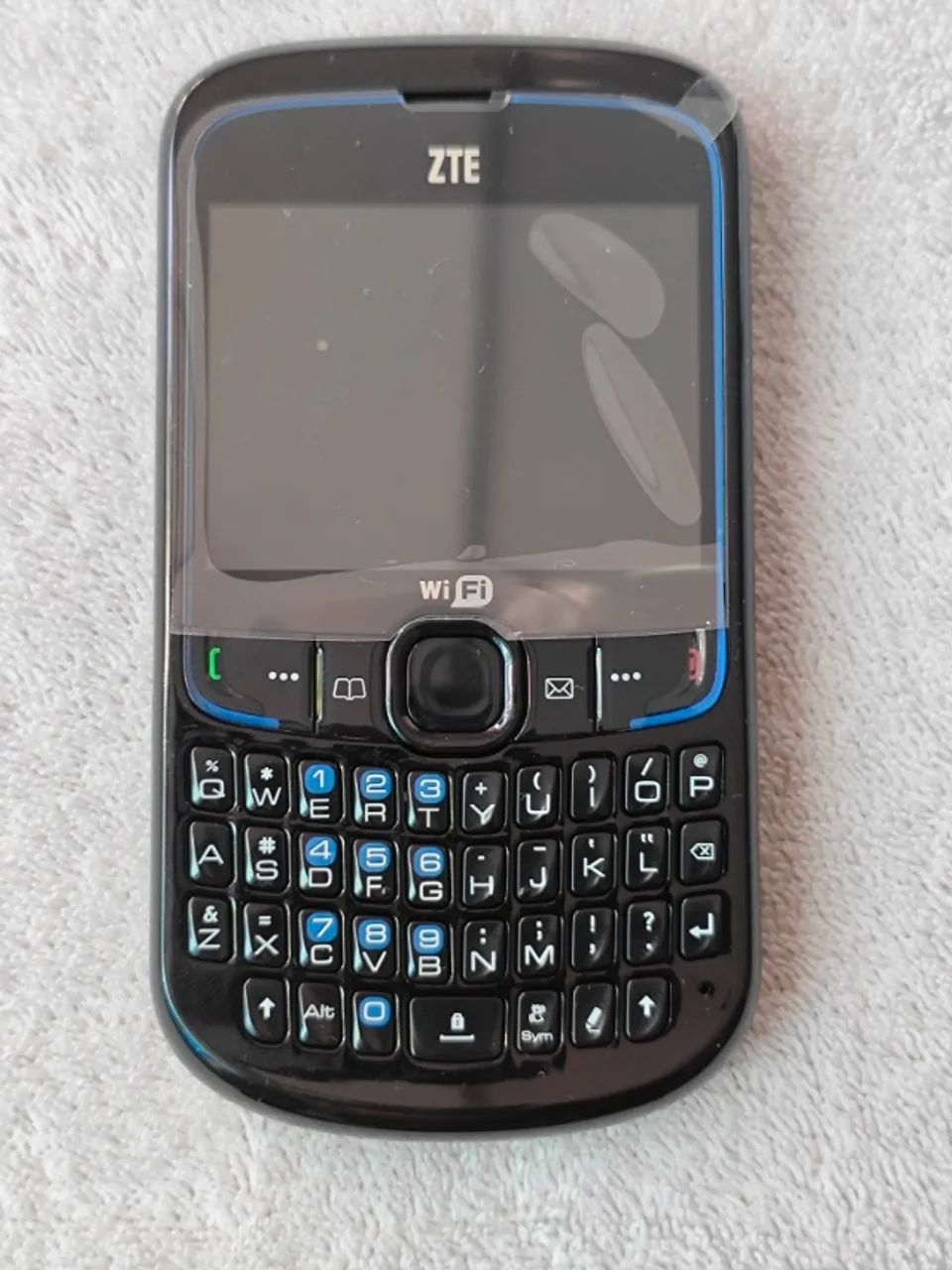 Celular Zte desbloqueado (novo) Preto ou branco - dual chip