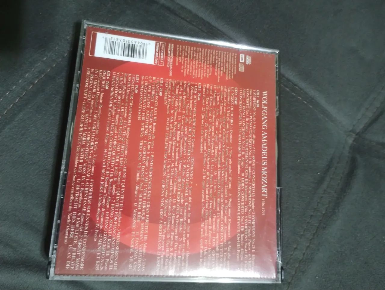 Cd sêxtuplo best Mozart 100, em ótimo estado de conservação. - Foto 3