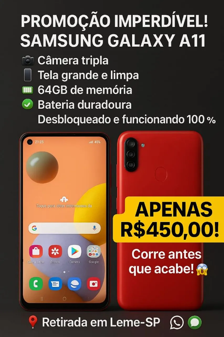 Promoção imperdível