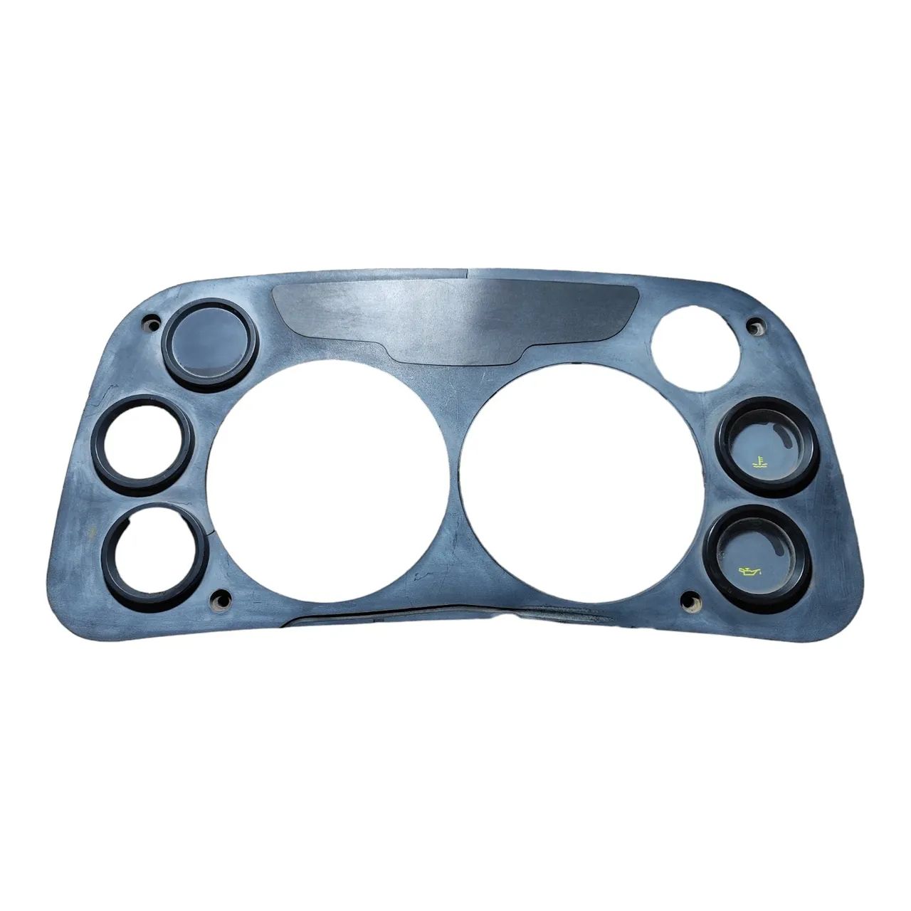 Moldura Painel De Instrumentos Cam Mb 1318 C/ Avaria  E1091 Cinza