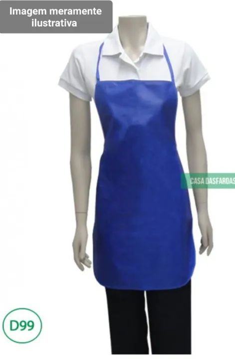 Nunca usado! Avental napa curto - Casa das Fardas