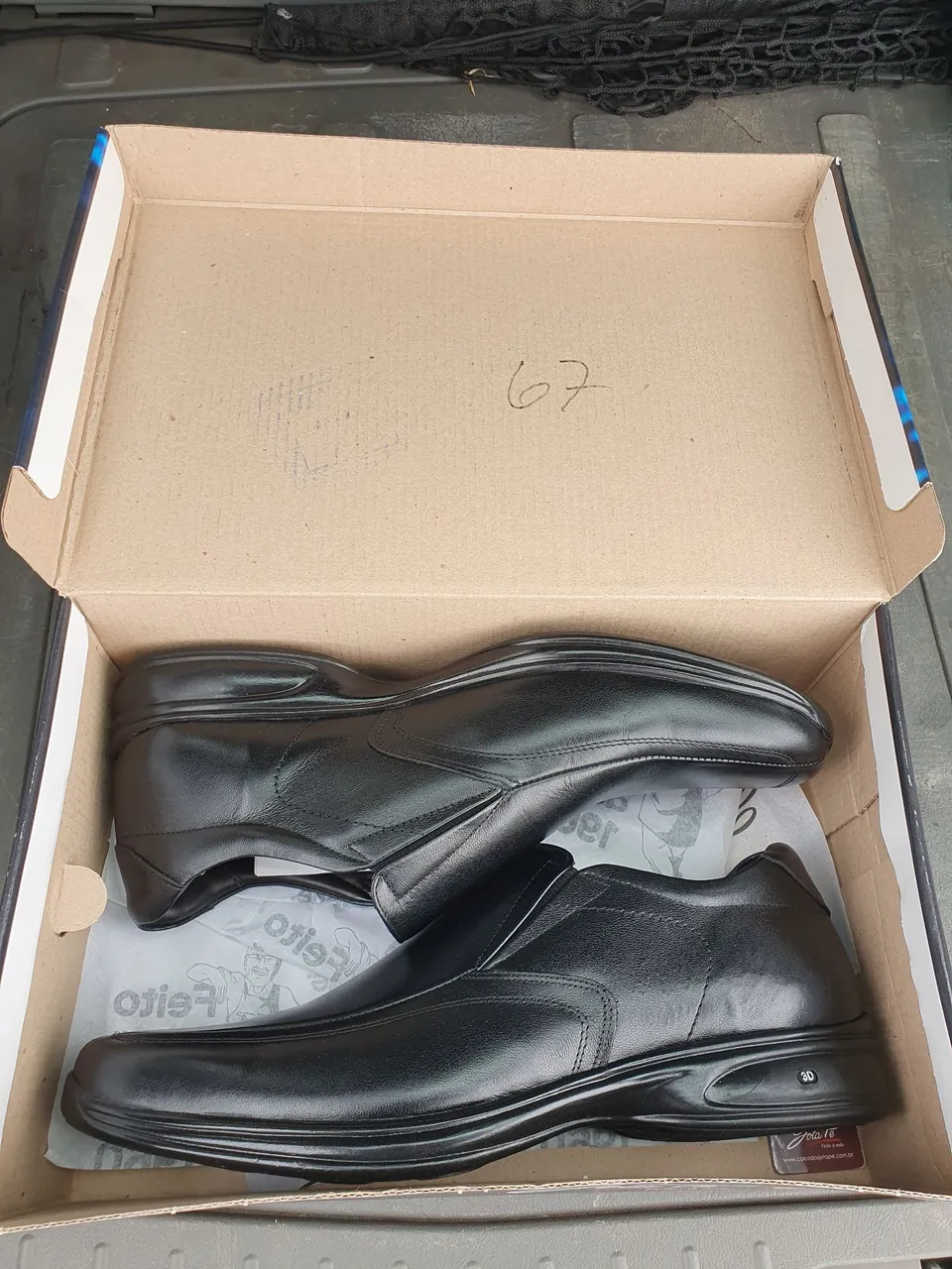 Sapatos sociais pretos