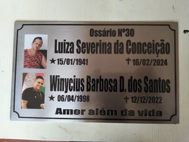 Fazemos Placas em Metal