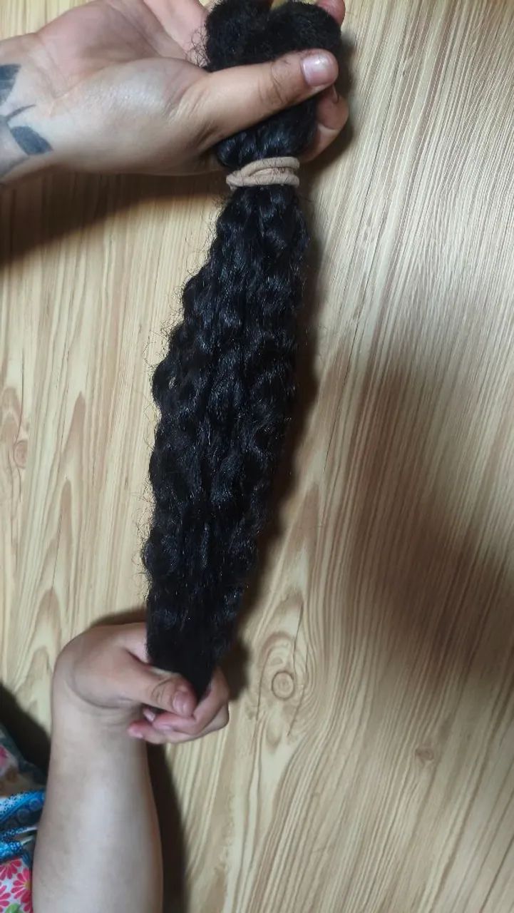 Cabelo humano cacheado virgem - Foto 4
