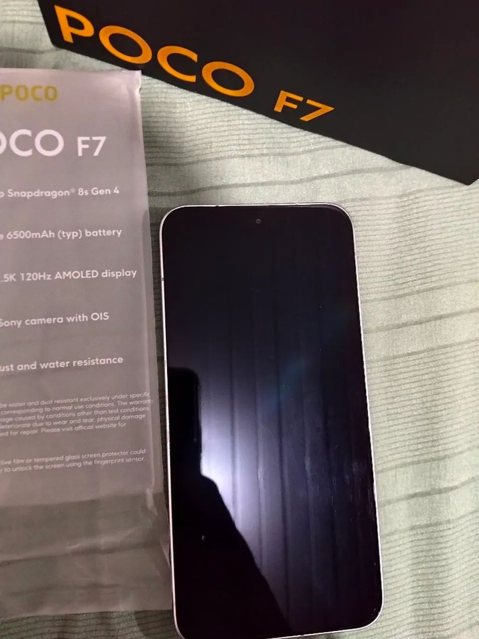Celular Xiaomi Poco f7 xiaomi 12ram + 512 interna - Foto 2