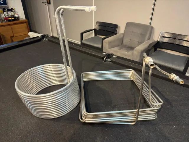 2 Chillers Cervejeiros - Inox 15m + Alumínio 20m