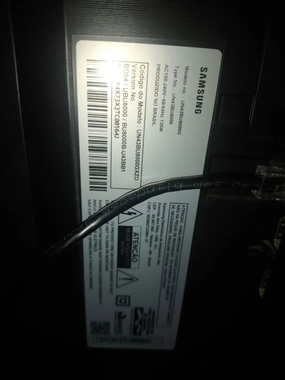 Smart TV 43" Samsung 4K UHD Crystal - Foto 3