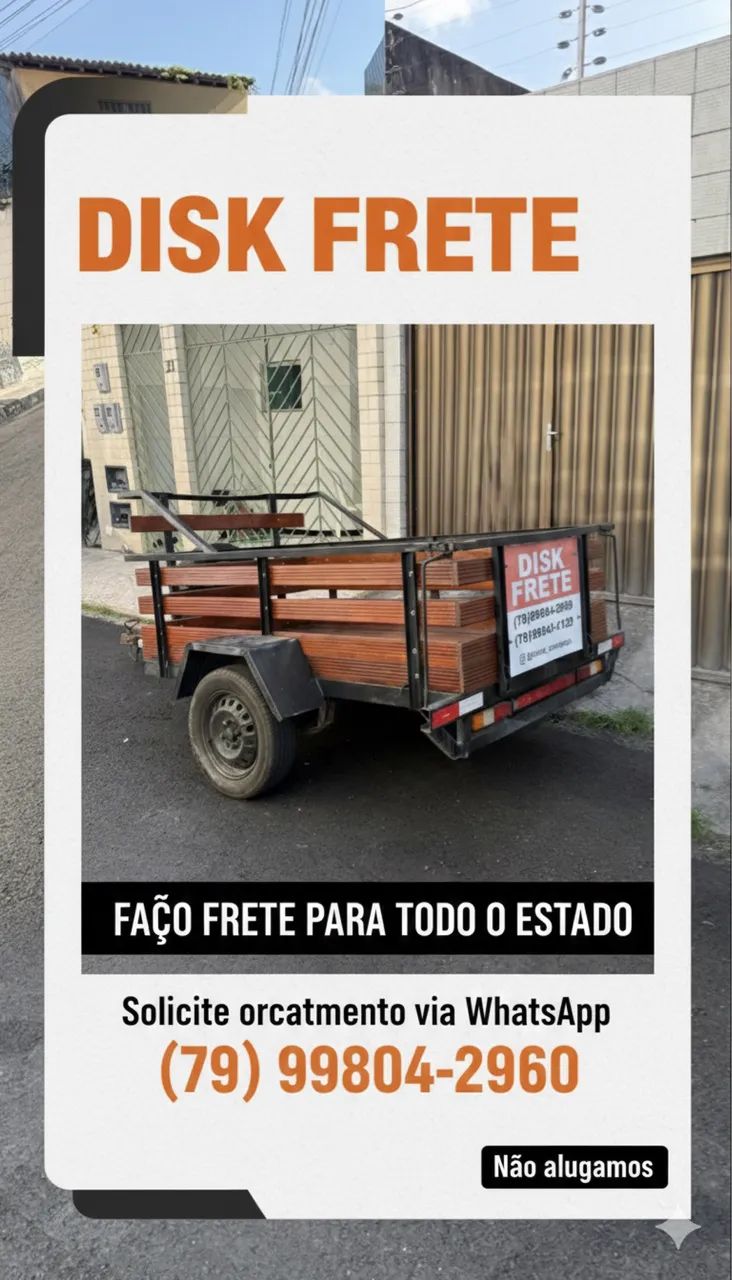 FRETE COM CARROCINHA  - Foto 4