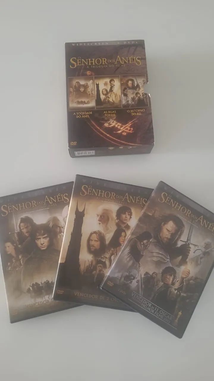 Bov DVD Senhor dos Anéis - 6 Discos