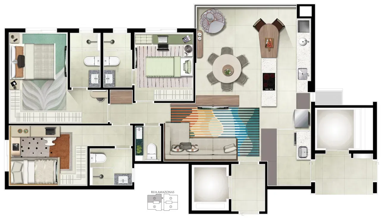 PLANTA 104m²