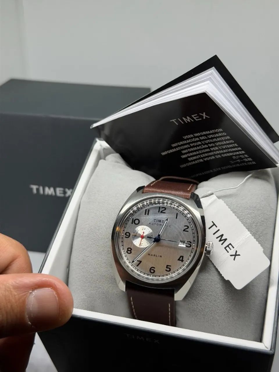 À VENDA | TIMEX MARLIN SUB-DIAL AUTOMATIC - Ref. TW2V62000 | 39 mm - Foto 5