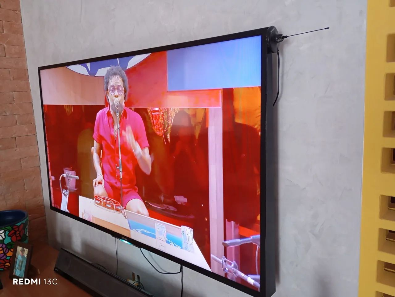 Linda tv Sony smart 60 polegadas e soundbar  - Foto 2