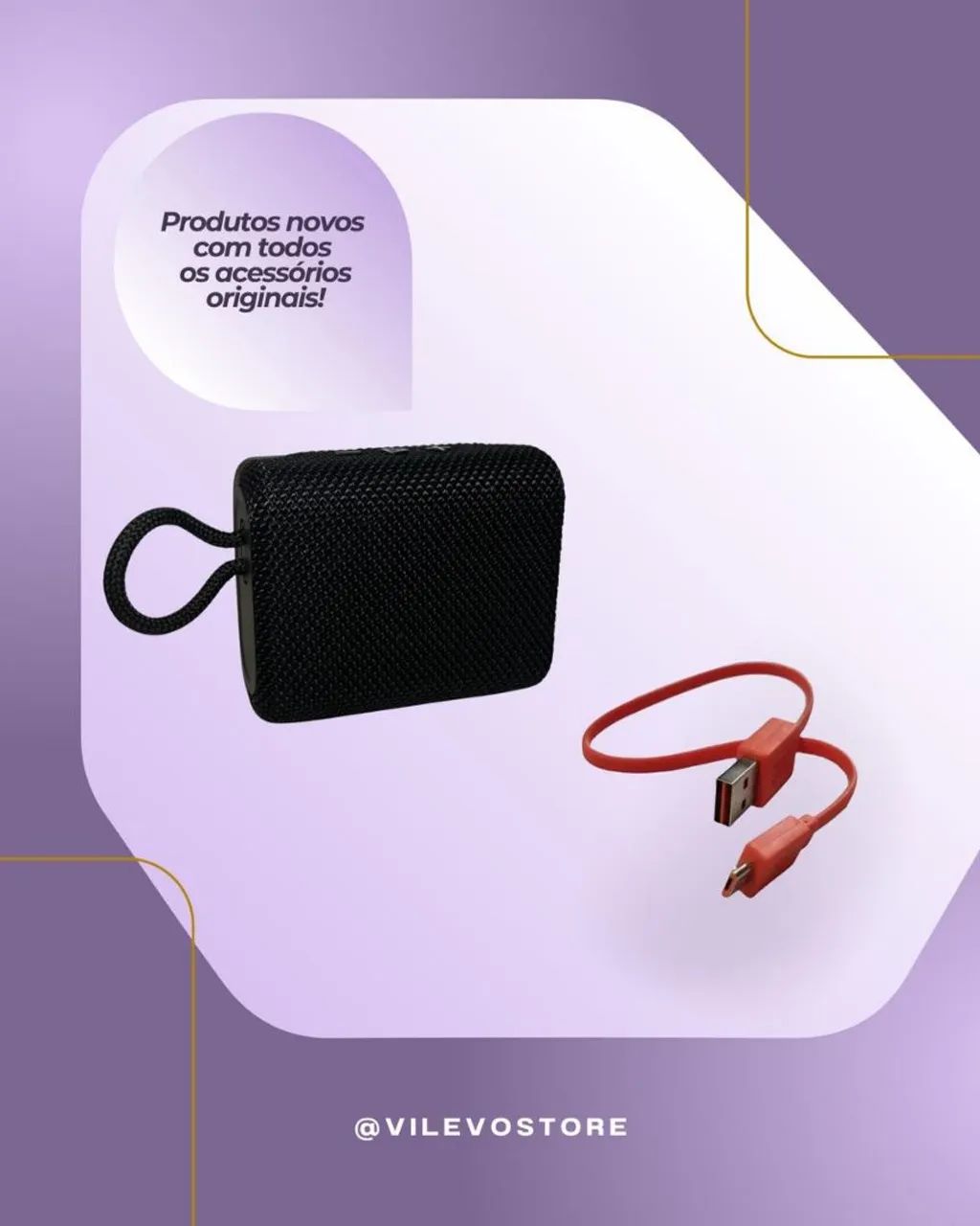 MINI CAIXA DE SOM BLUETOOTH GO3 - Foto 2