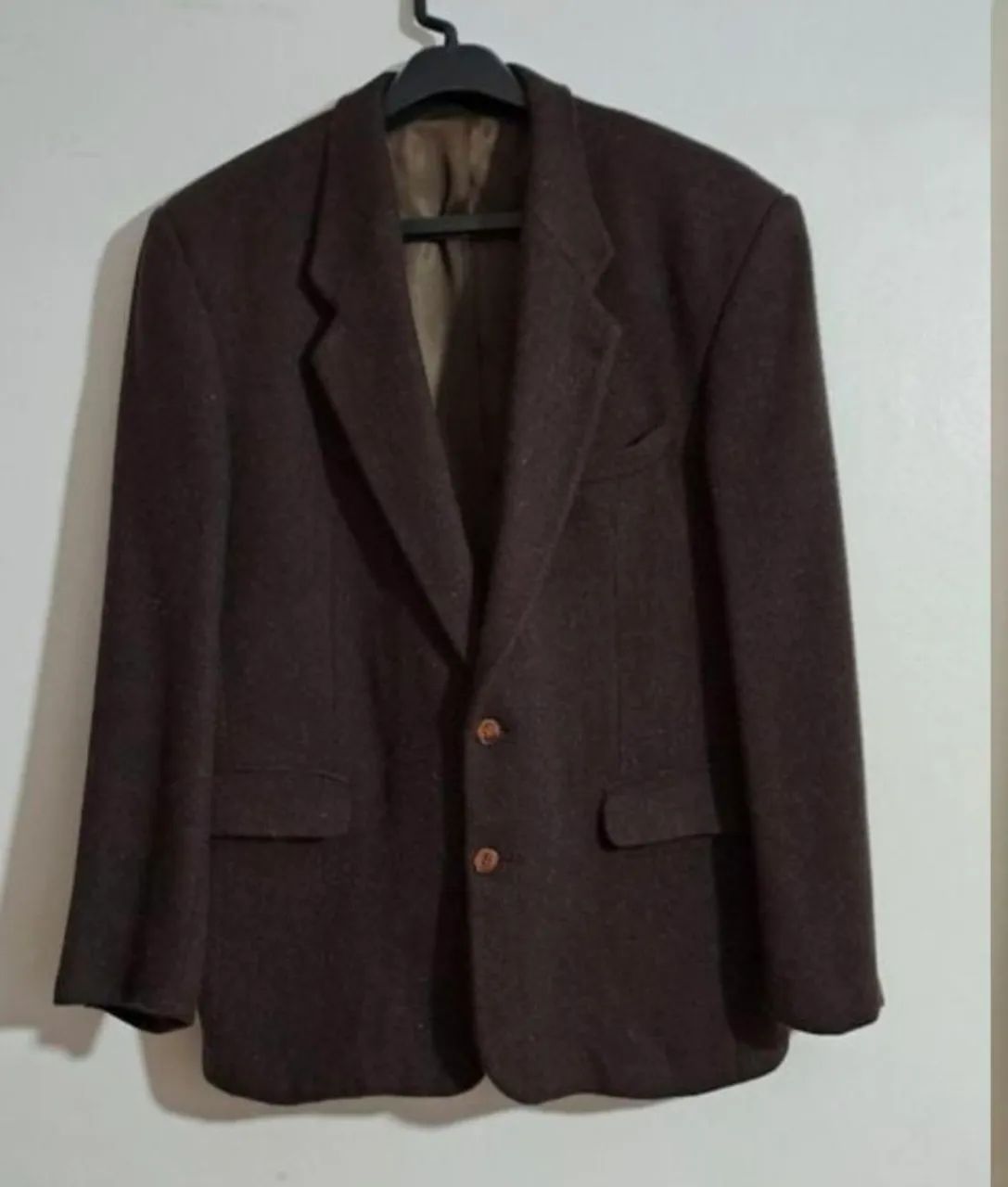 Blazer marrom escuro unisex 