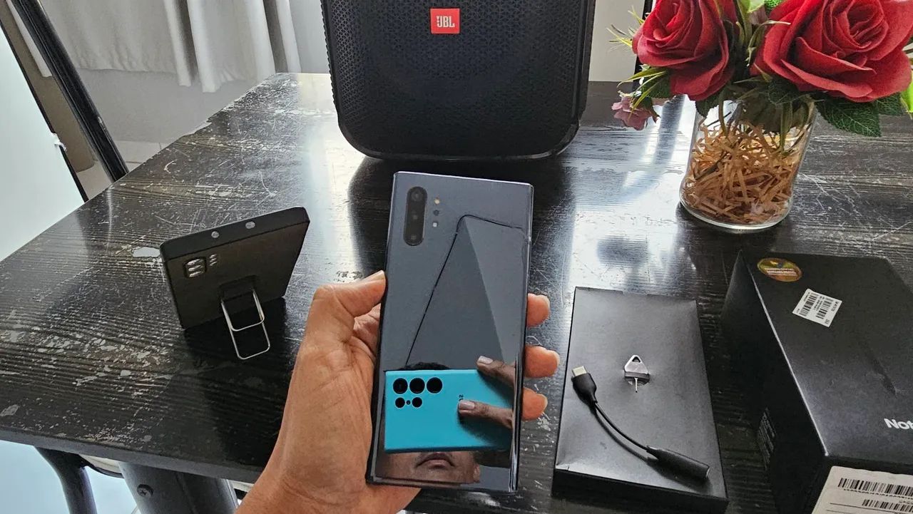 Samsung NOTE 10 PLUS COM CAIXA DOCUMENTO / NOTA FISCAL - Foto 2