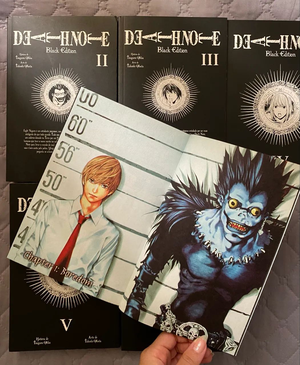 Coleção de mangás Death Note Black Edition  - Foto 4