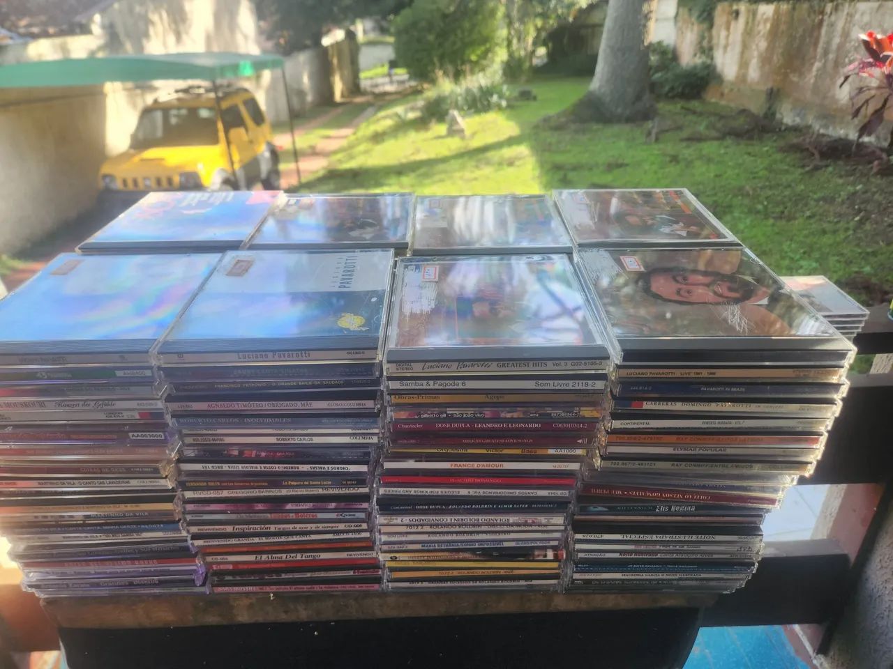 Lote com 200 CDs originais 