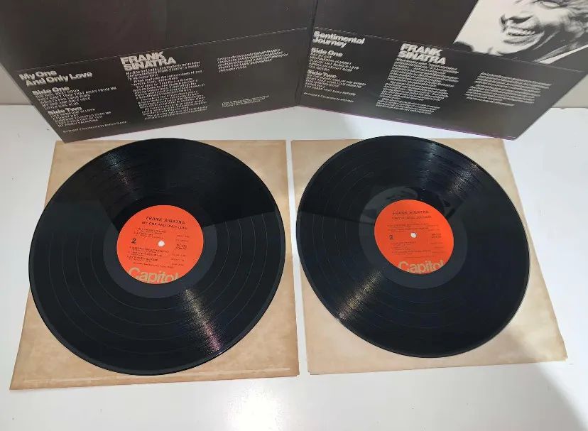 Lp vinil frank sinatra My One and Only Love / Sentimental Journey   - Foto 2