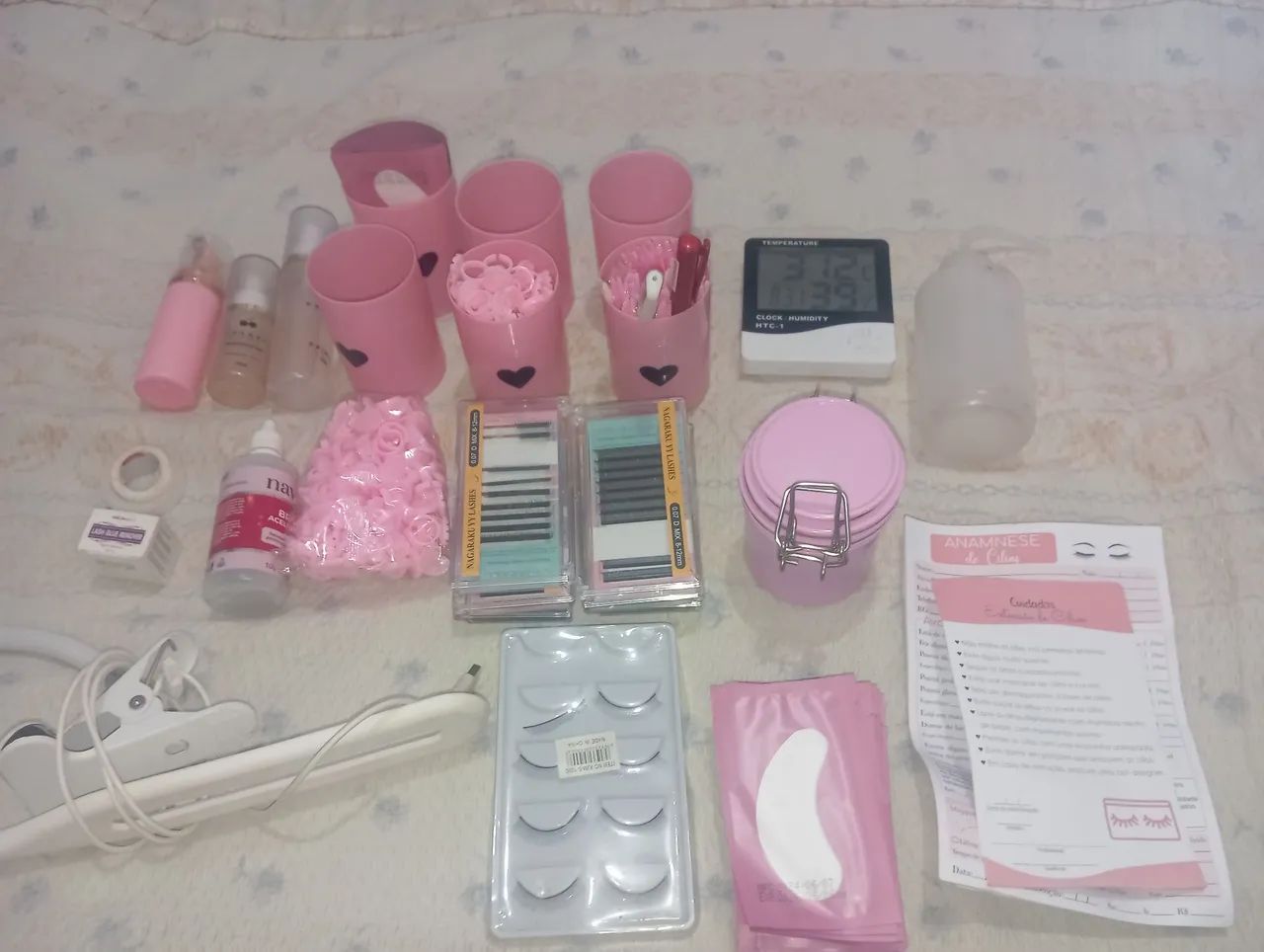 Produtos para lash designer matérias de cilios