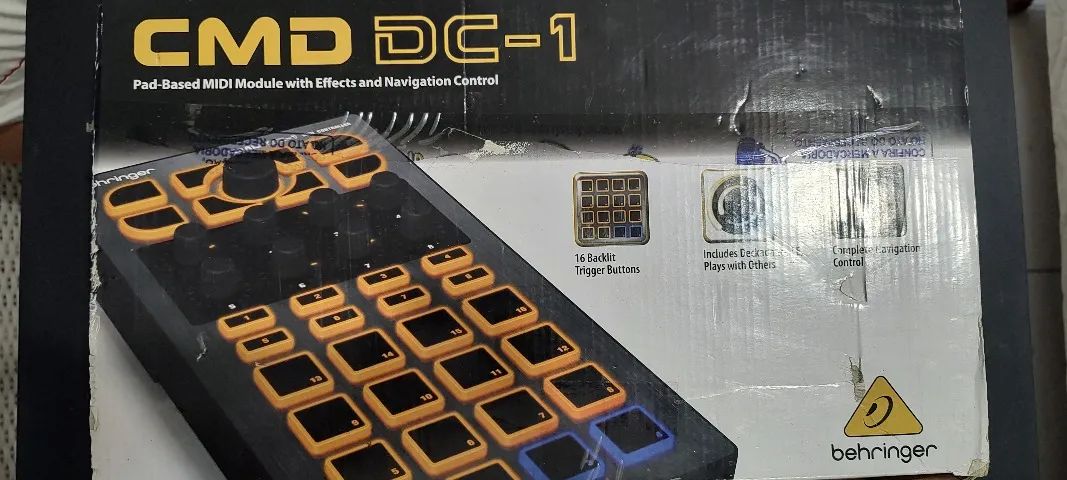Behringer CMD DC-1 - Controladora MIDI - Completa e Funcionando