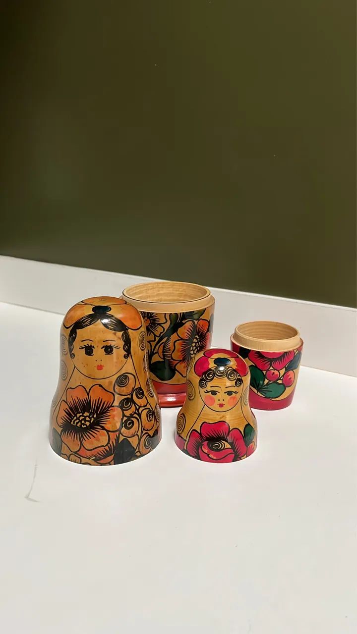 Matrioska Soviética Original 1983 - Foto 2