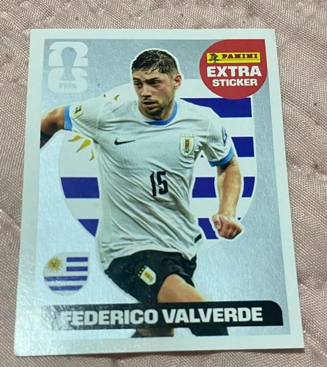 Figurinha Legend Extra 2026 do Valverde 