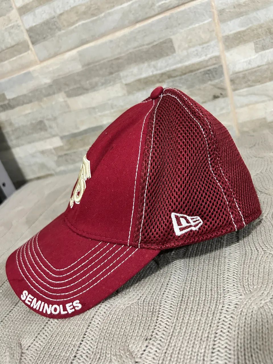 Bon é vermelho Seminoles New Era - Foto 2