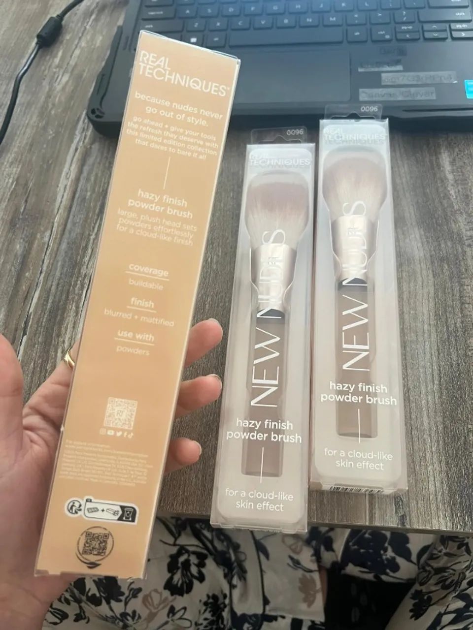 Real Techniques Pincel para Po e/ou Blush