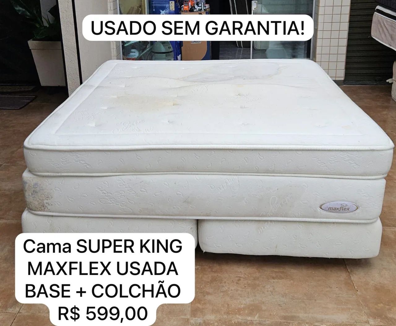 Cama SUPER KING MAXFLEX USADA - ENTREGO  - Foto 3