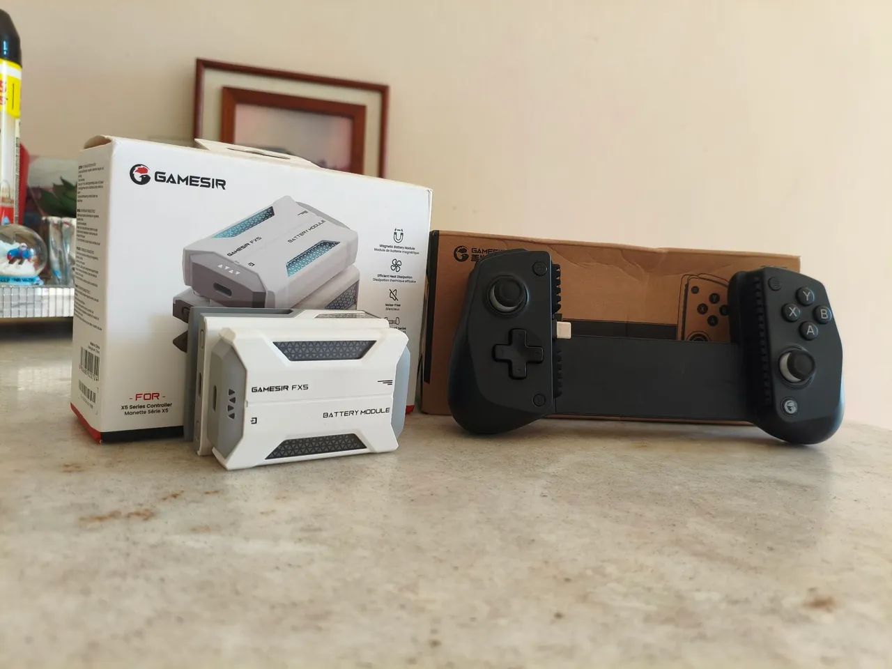 CONTROLE E COOLER GAMESIR