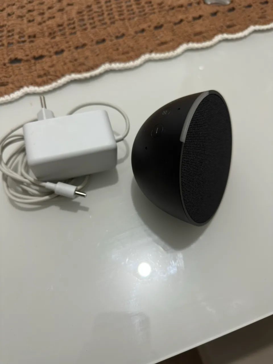 ALEXA echo pop com wi-fi e bluetooth - cor preto (original) - Foto 2