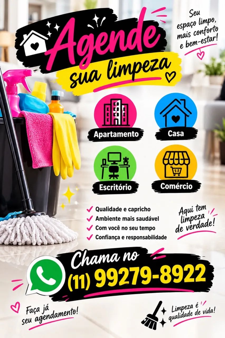 Limpezas em geral 