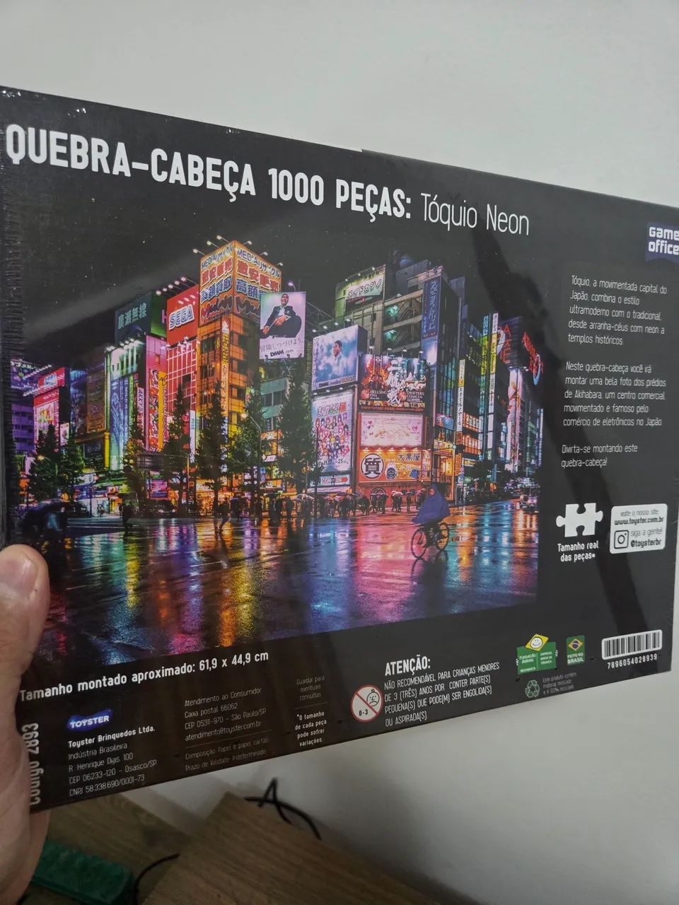 Quebra cabeça 1000 peças