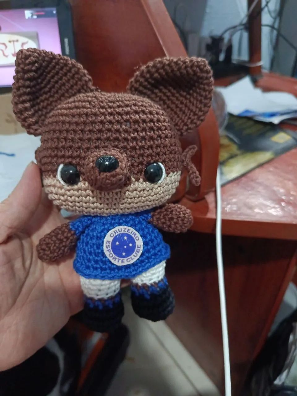 Raposão de amigurumi  - Foto 2